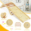 3-in-1 Kids Wooden Arch Triangle Rocker Climber Set