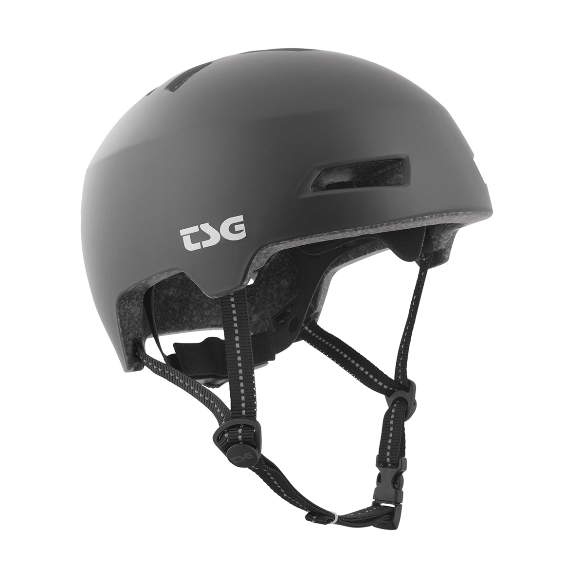TSG Status Solid Color Helmet - Satin Black