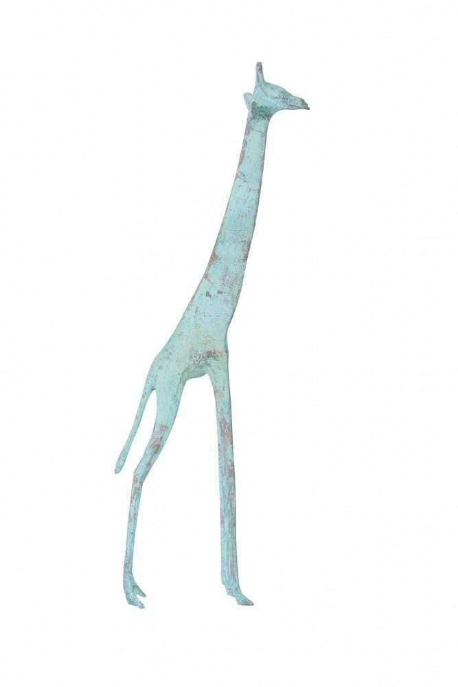 Figurines de girafes en laiton Tuareg