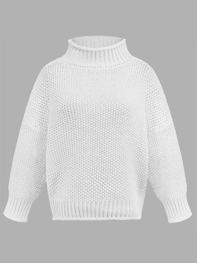 Turtleneck Long Sleeve Sweater - Korvel