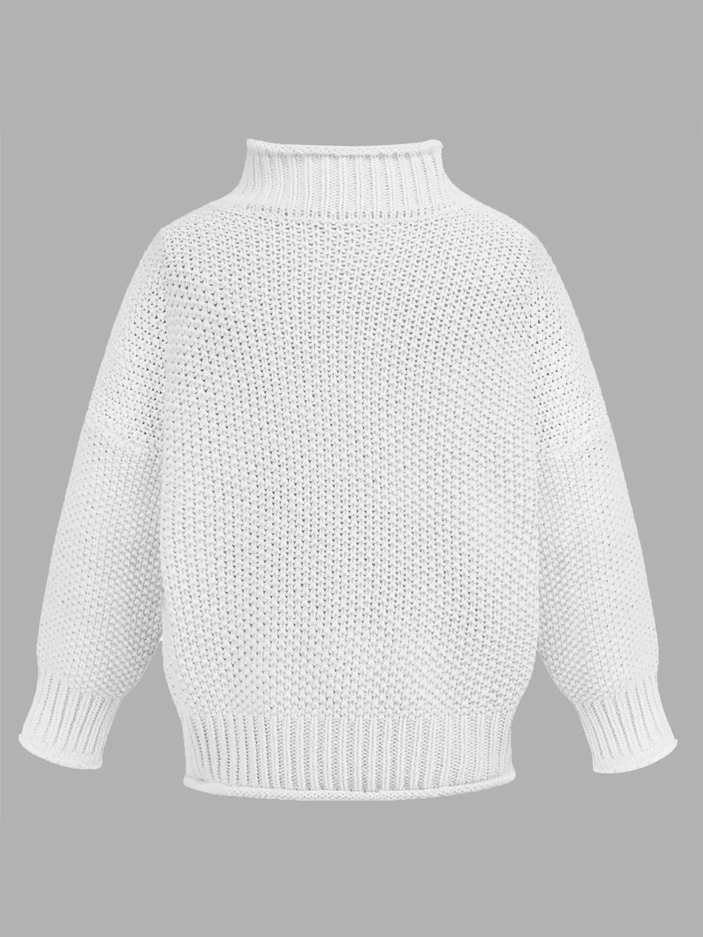 Turtleneck Long Sleeve Sweater - Korvel