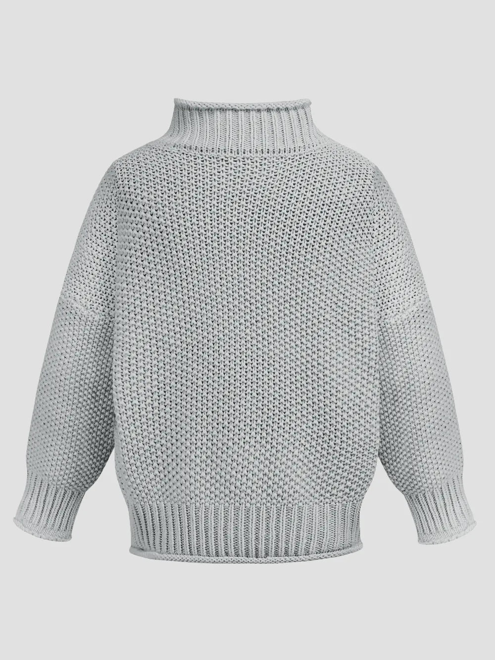 Turtleneck Long Sleeve Sweater - Korvel