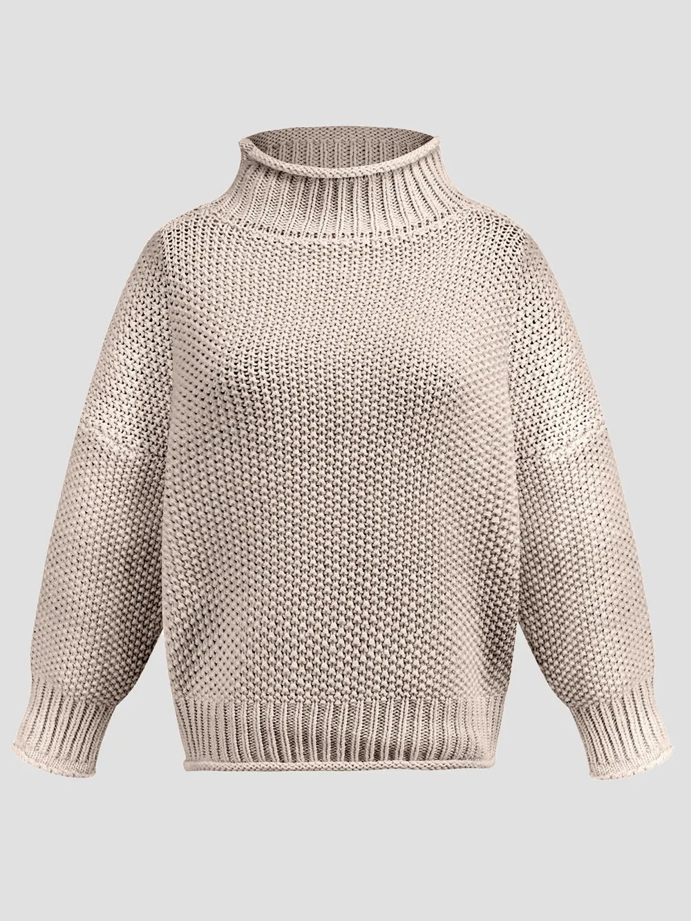 Turtleneck Long Sleeve Sweater - Korvel