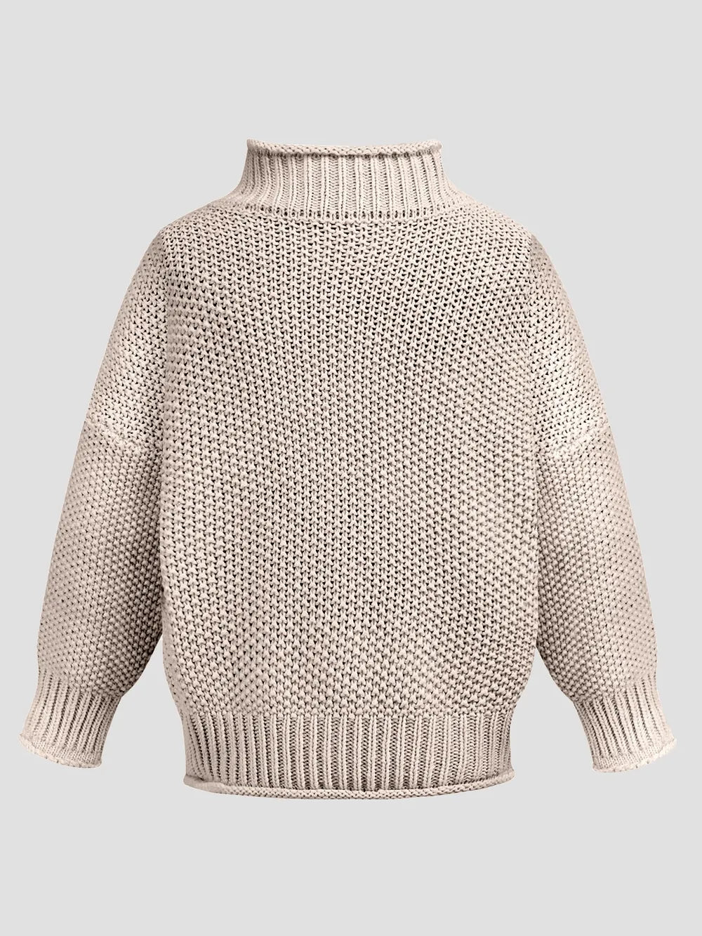Turtleneck Long Sleeve Sweater - Korvel