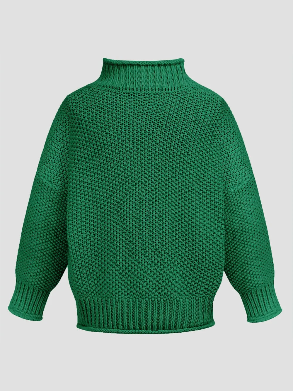 Turtleneck Long Sleeve Sweater - Korvel