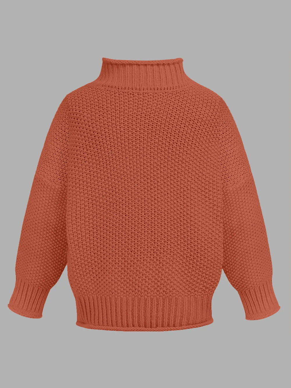 Turtleneck Long Sleeve Sweater - Korvel