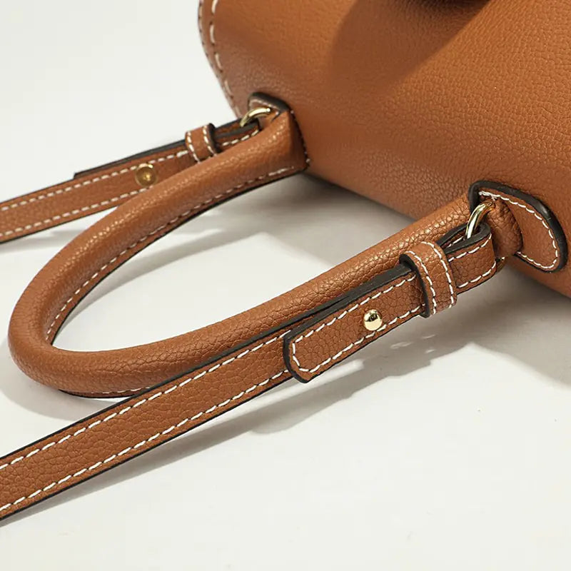Togo Cowhide Women's Crossbody Handbag