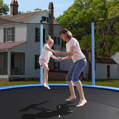 12 ft Outdoor Trampoline with Safety Closure Net