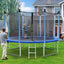 Trampoline extérieur de 12 pieds avec filet de sécurité