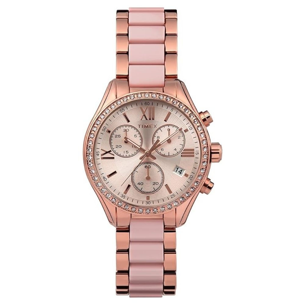 Timex Women's Classic Rose Gold Watch