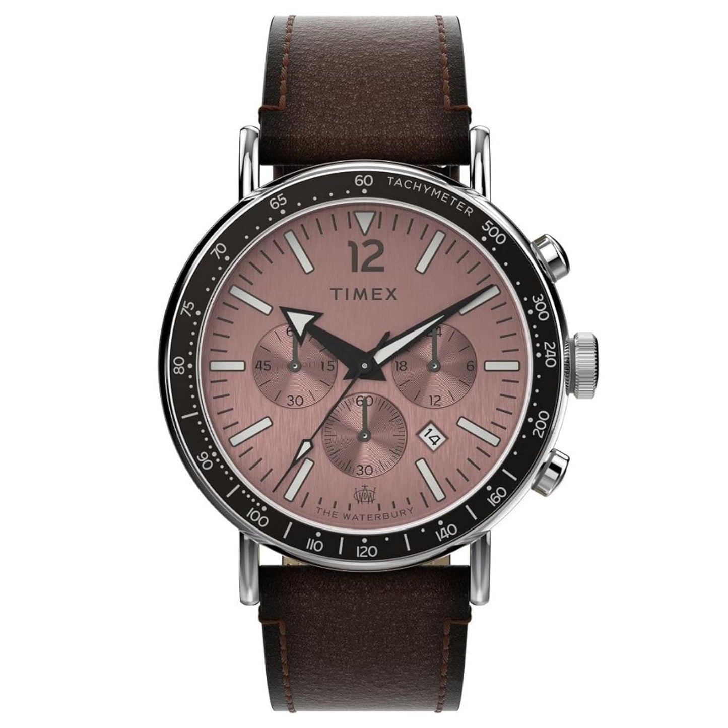 Timex Men's Classic Watch with Rose Gold Dial