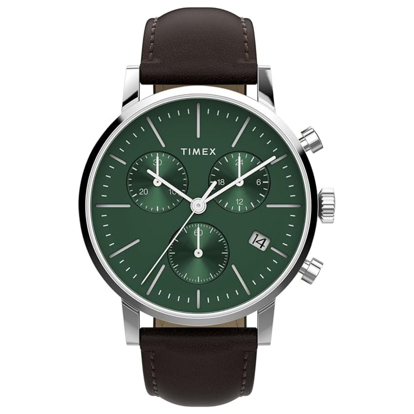 Timex Men's Classic Watch with Green Dial