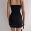 Twisted Ruched Spaghetti Strap Dress - Korvel