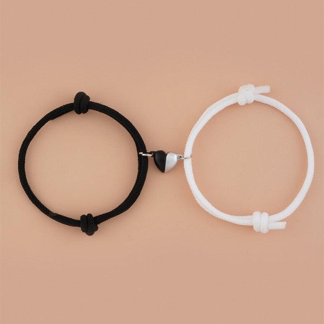 Heart Magnetic Couple Bracelets - Premium Friendship Jewelry