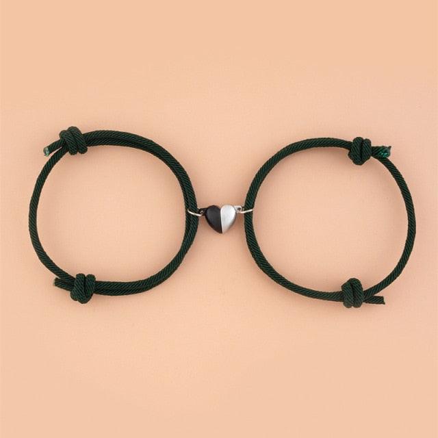 Heart Magnetic Couple Bracelets - Premium Friendship Jewelry