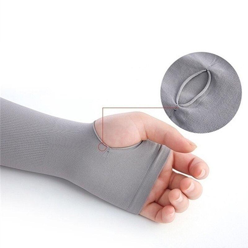Mangas de brazo premium con protección UV - Puños de enfriamiento unisex