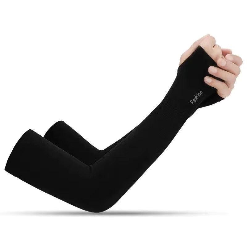 Mangas de brazo premium con protección UV - Puños de enfriamiento unisex