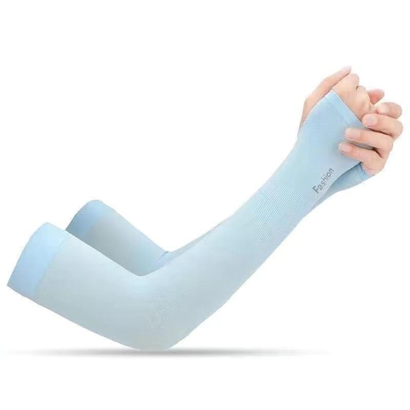 Mangas de brazo premium con protección UV - Puños de enfriamiento unisex