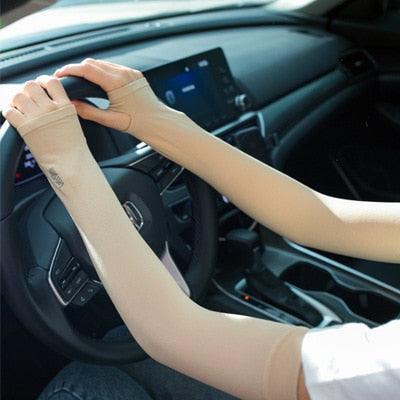 Mangas de brazo premium con protección UV - Puños de enfriamiento unisex