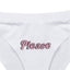 Conjunto de Bikini de Dos Piezas Estiloso con Impresión de Letras Única