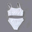Conjunto de Bikini de Dos Piezas Estiloso con Impresión de Letras Única