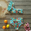 Ensemble de bikini à volants élégant en deux pièces pour femmes