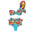 Ensemble de bikini à volants élégant en deux pièces pour femmes