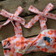 Ensemble de bikini à volants élégant en deux pièces pour femmes