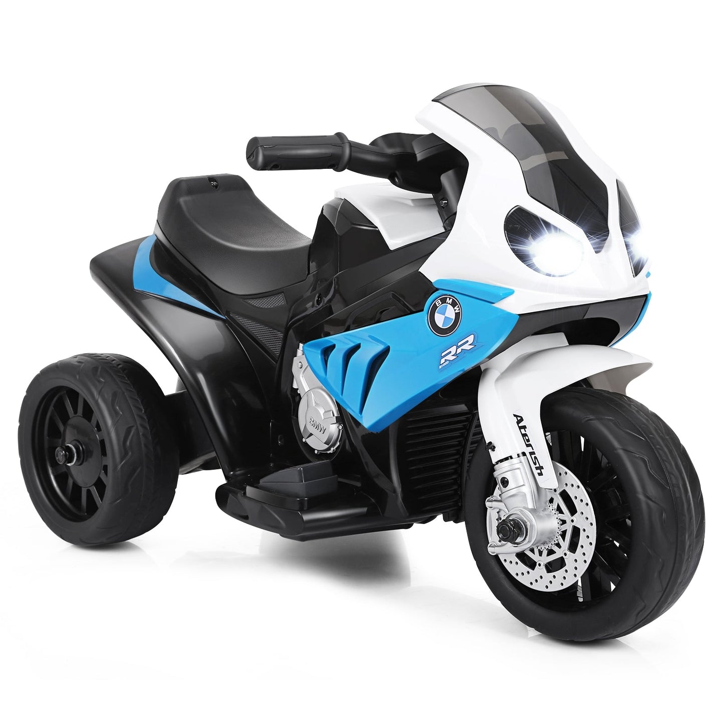 6V Kids 3-Wheel BMW Licensed Electric Motorcycle - Blue