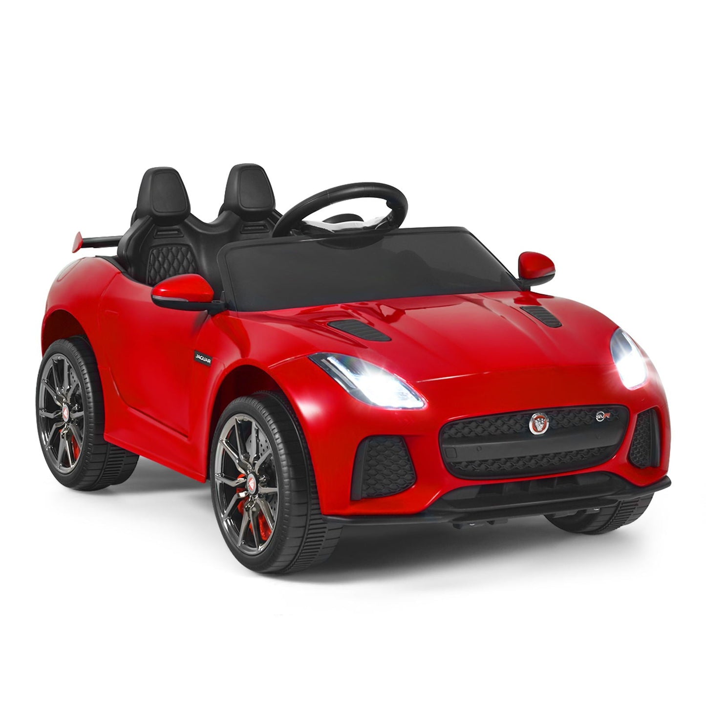Coche Eléctrico para Niños Licenciado Jaguar F-Type SVR de 12V - Rojo