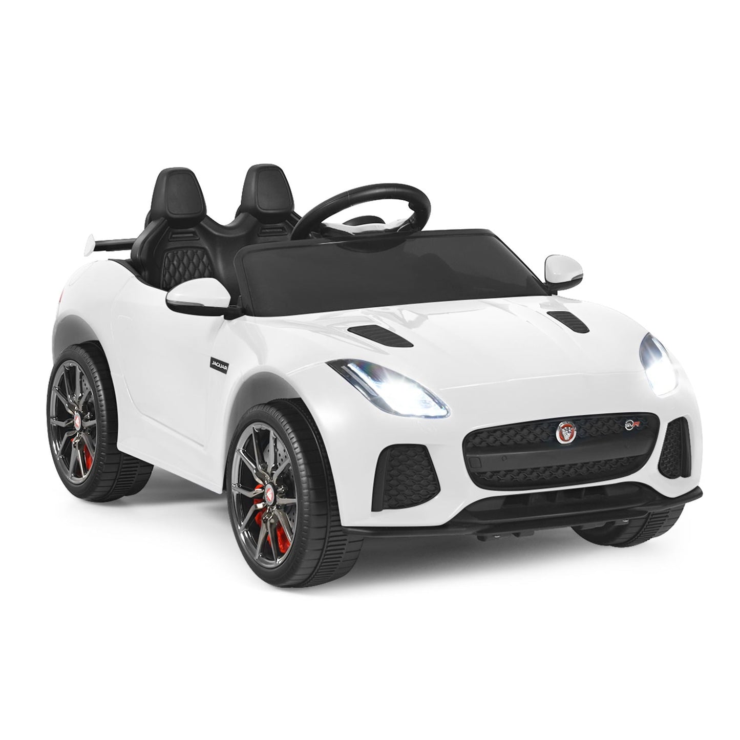 Voiture électrique pour enfants Jaguar F-Type SVR 12V - Blanche