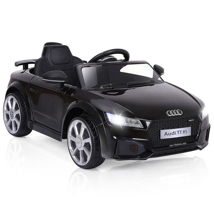 12V Kids Electric Ride-On Car with Remote Control - Black