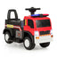 Camion de pompier électrique à batterie 6V pour enfants