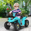 6V Kids Electric ATV Ride-On Toy - Blue