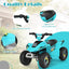 6V Kids Electric ATV Ride-On Toy - Blue