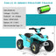 6V Kids Electric ATV Ride-On Toy - Blue