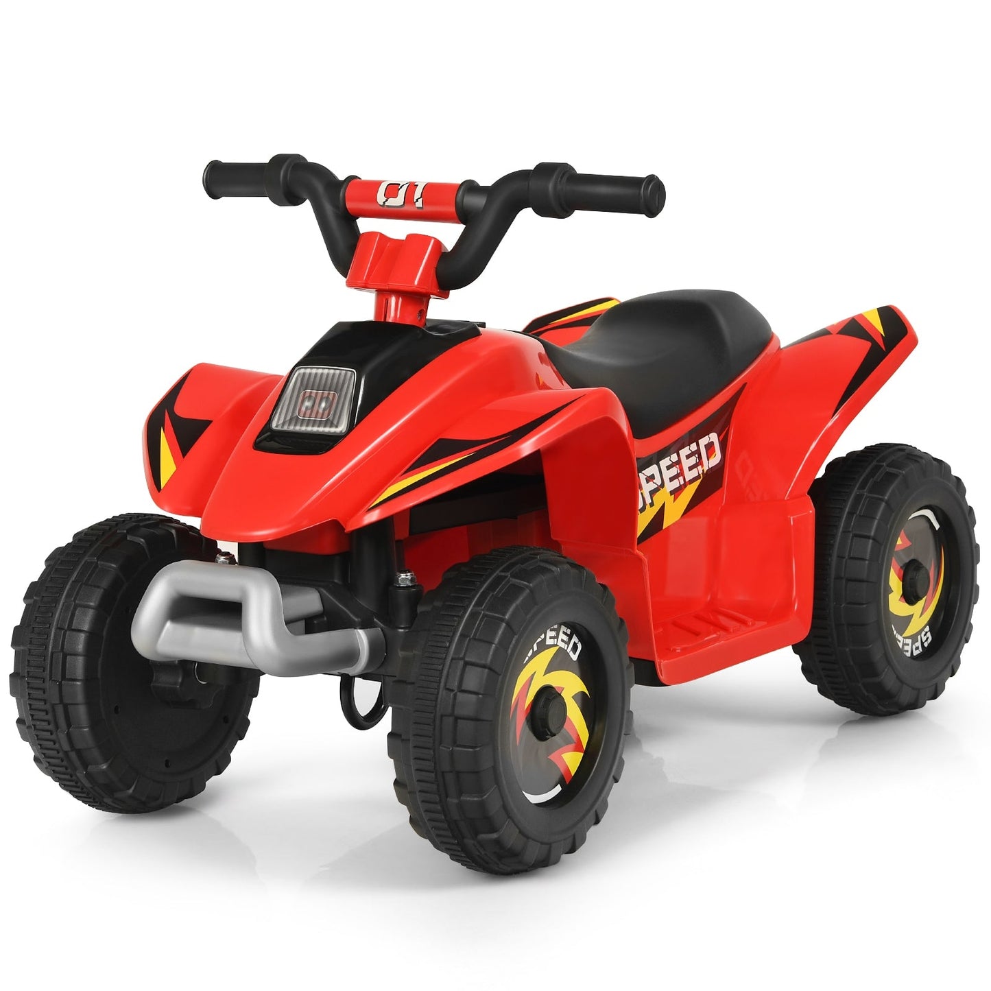 Véhicule tout-terrain électrique pour enfants 6V - Rouge