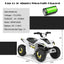 6V Kids Electric ATV Ride-On Toy - White