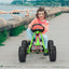 4 Wheel Pedal Powered Ride On with Adjustable Seat - Green