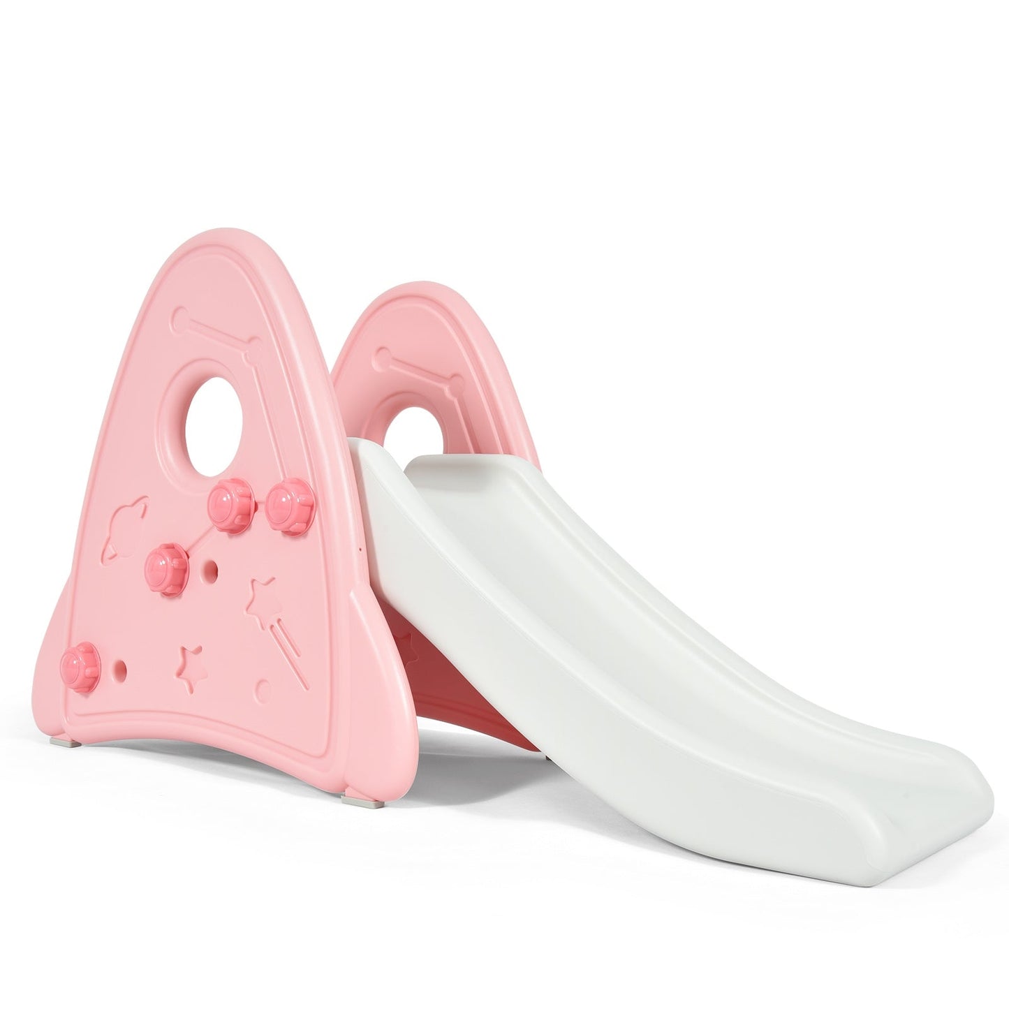 Freestanding Baby Slide Indoor Climber Set - Pink