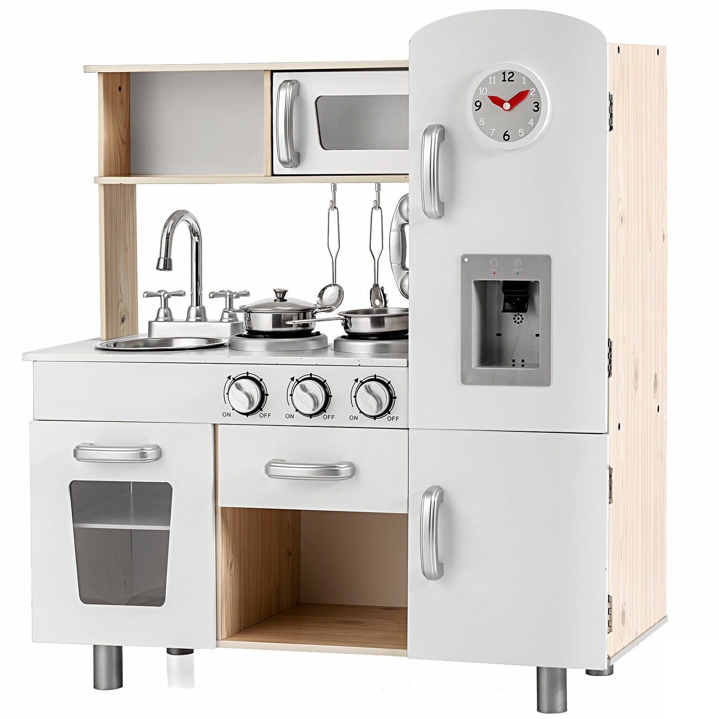 Cuisine de jeu vintage ensemble de jeu de cuisine fictif avec distributeur d'eau