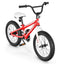 Bicicleta para Niños de 16 Pulgadas con Ruedas de Entrenamiento - Roja