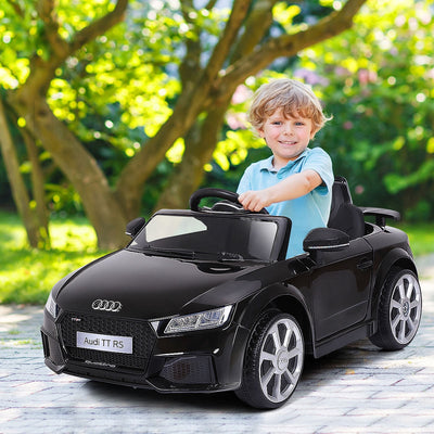12V Kids Electric Ride-On Car with Remote Control - Black