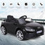12V Kids Electric Ride-On Car with Remote Control - Black