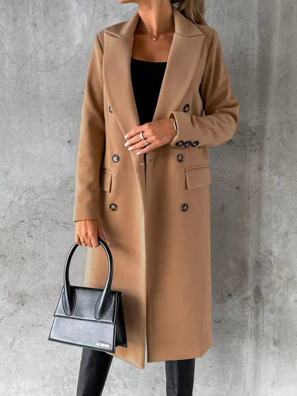 Elegant Business Casual Overcoat for Women