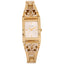 Reloj de exhibición de oro con cristal Swarovski para mujer de Guess