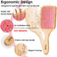 Brosse à cheveux en bambou écologique Sofmild pour tous les âges