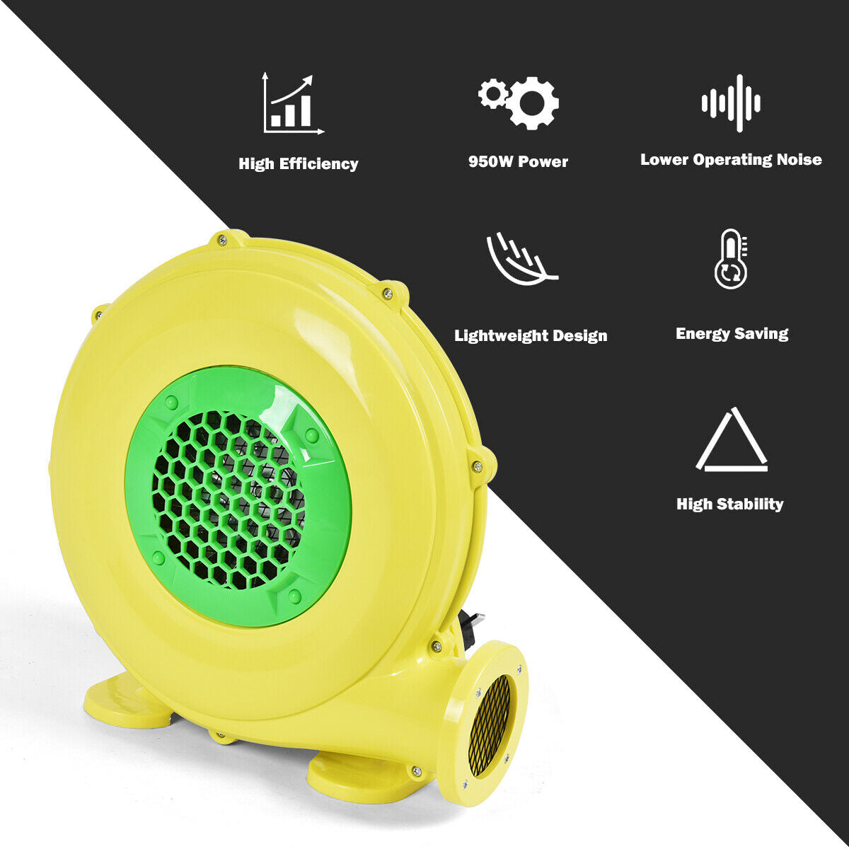 Bomba de Aire de 480 W para Casas Inflables