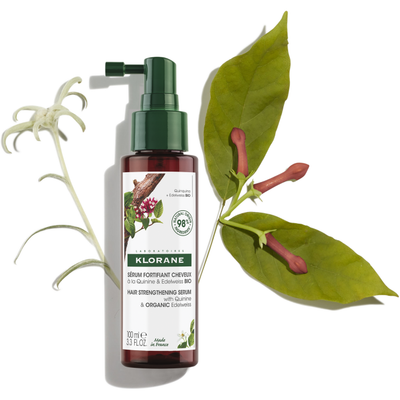 Sérum Fortifiant pour Cheveux Klorane avec Quinine et Edelweiss - 3,3 oz