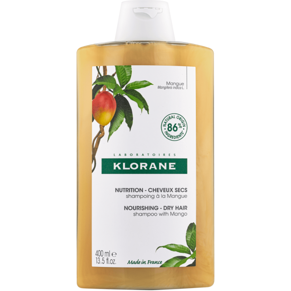 Shampoo Nourrissant Klorane au Beurre de Mangue - 6,7 oz